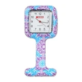 GIMA violeta&amp;azul cielo fantasía, reloj de enfermera