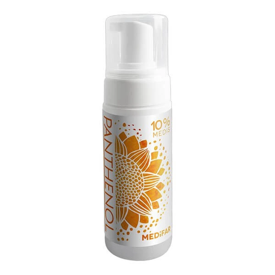 Medifar, Panthenol Medis 10 % spumă, spray, 150 ml
