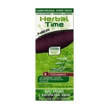 Herbal Time, natural hair henna, no. 09 eggplant, 75 ml