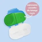 B.box, snackbox, recipient pentru gustări, Emerald Forest, 1 buc.