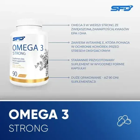 Set de 2x SFD Omega 3 Strong capsule, 90 buc.