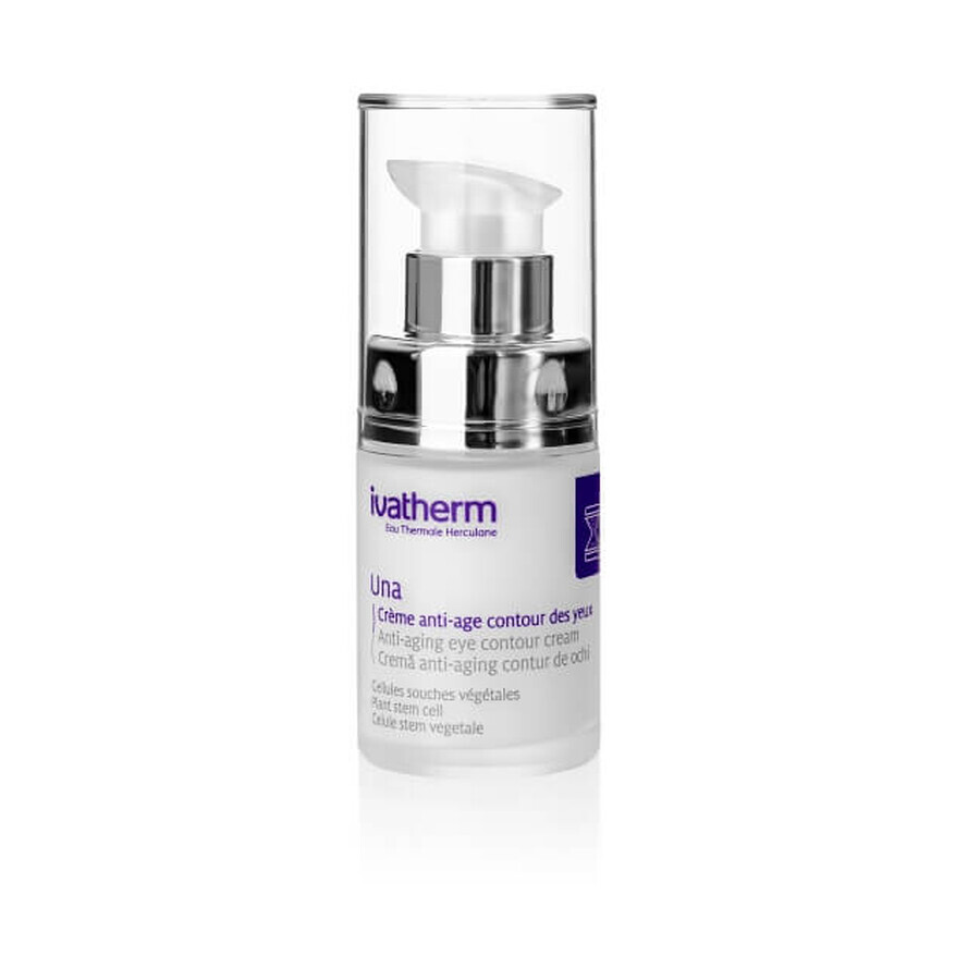 Crema contur ochi anti-aging Una, 15 ml, Ivatherm