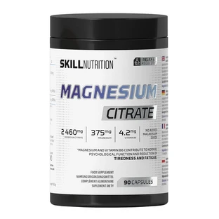 Skill Nutrition Magnesium Citrate + B6, hard capsules, 90 pcs.