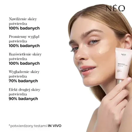 NEO Make Up Intense Serum, base de maquillaje hidratante, 02 IVORY, 30 ml