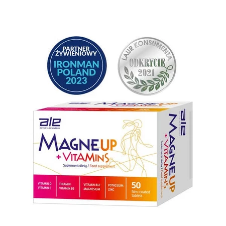 ALE MagneUp + Vitamine, tablete, 50 buc.