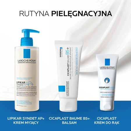 Set di 2 x La Roche-Posay Cicaplast Baume B5+, lozione lenitiva per viso e corpo, 100 ml