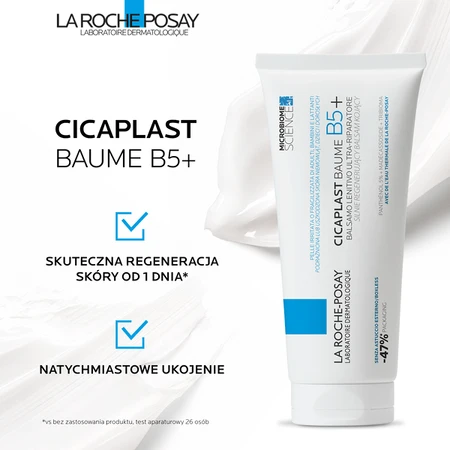Set di 2 x La Roche-Posay Cicaplast Baume B5+, lozione lenitiva per viso e corpo, 100 ml
