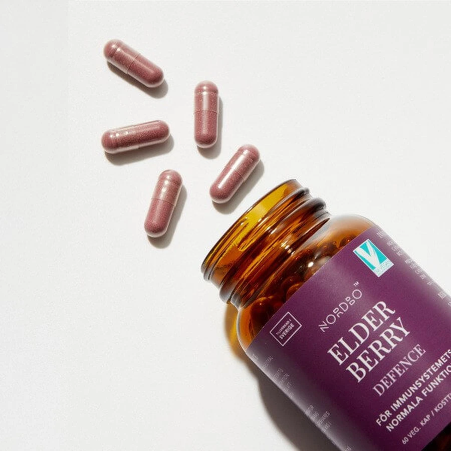 Nordbo Elderberry Defence, capsule, 60 buc.