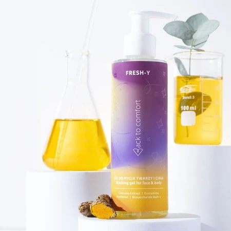 Back to Comfort Fresh-Y, gel limpiador facial y corporal, 200 ml