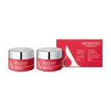 Awesome Cosmetics Pepti&amp;More, Pepti&amp;Rise, crème pour les yeux et les paupières pour le jour, 10ml + Pepti&amp;Renew, crème pour les yeux et les paupières pour la nuit, 10ml