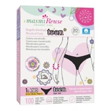 Masmi Reuse, Mères menstruelles bio pour adolescentes 100% coton BIO, taille XS