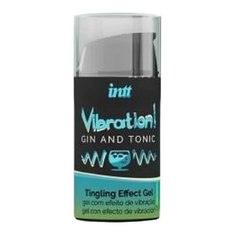 Intt Vibration! Gin &amp; Tonic, stimulating gel, 15 ml