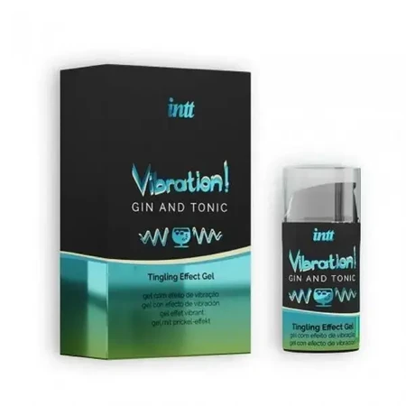 Intt Vibration! Gin &amp; Tonic, stimulating gel, 15 ml