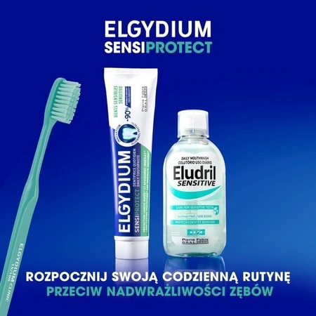 Elgydium SensiProtect, pastă de dinți pentru dinți sensibili, 75 ml