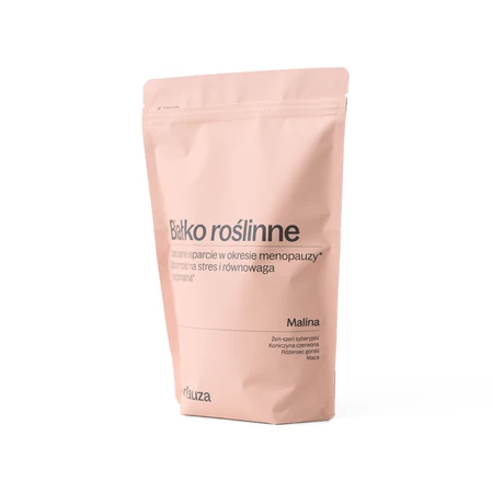 SuperPauza Białko roślinne Super ukojenie, proszek, smak malina, 750 g: ceny i cechy