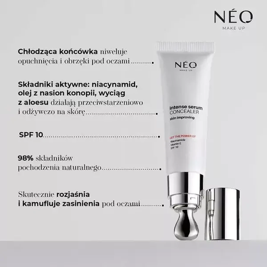NEO Make Up Intense Serum, concealer voor onder de ogen, 04 GOLD, 10 ml