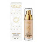 Dermika Luxury Ceramides, pielęgnacyjny podkład 4w1, SPF 30, odcień 03, 30 ml: ceny i cechy