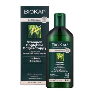 Biokap Belleza BIO, șampon de curățare profundă, 200 ml