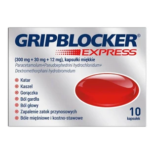Gripblocker Express, capsule moi, 10 buc.