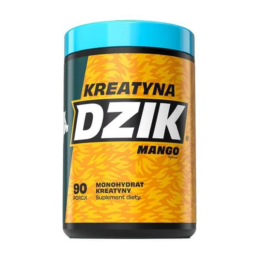 Creatina Wild Mango, polvo, sabor mango, 369 g