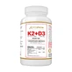 K2 200 mcg + D3 100 mcg 4000 IU, zachte capsules, 120 st.