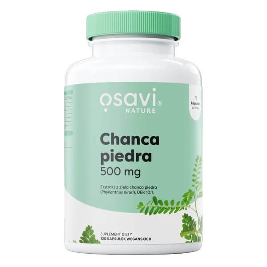 Osavi Chanca piedra 500 mg, kapsułki twarde, 120 szt.: ceny i cechy