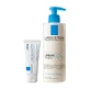 La Roche-Posay kit, Cicaplast Baume B5+, verzachtende lotion, 40 ml + Lipikar Syndet AP+, anti-irriterende huidreinigingscrème, 400 ml