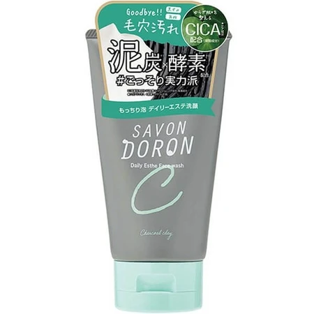 Savon Doron, Daily Face Wash Charcoal, oczyszczająca pianka z węglem aktywnym, 120 g: ceny i cechy