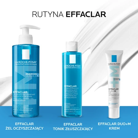 La Roche-Posay kit, Effaclar Duo+ M, cream against imperfections, 40 ml + Cicaplast Baume B5+, soothing lotion for face and body, 100 ml