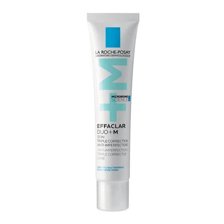 La Roche-Posay kit, Effaclar Duo+ M, cream against imperfections, 40 ml + Cicaplast Baume B5+, soothing lotion for face and body, 100 ml