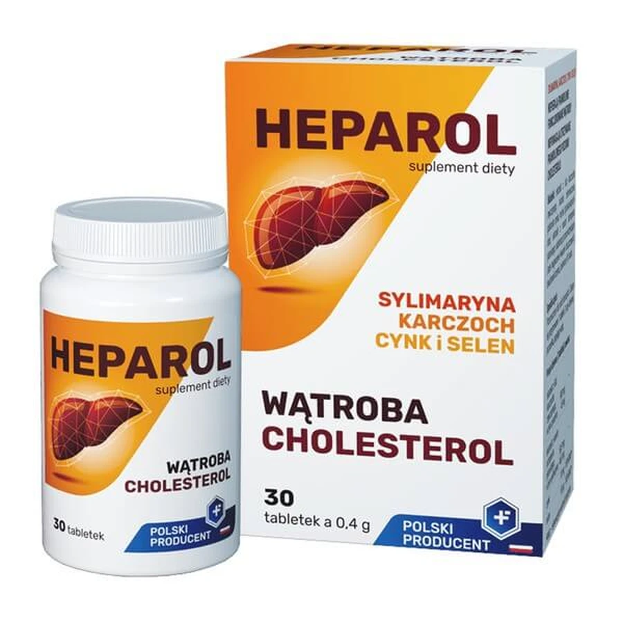 Heparol, Tabletten, 30 Stück.
