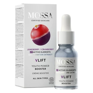 Mossa, potenciador antiarrugas con cereza y arándano rojo,15 ml