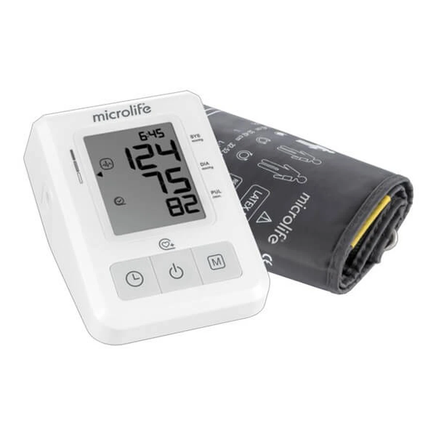 Microlife BP B2 Basic Wit, automatische bloeddrukmeter, 1 st.