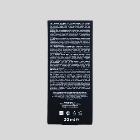 Woom, Kit de albire a dinților, 30 ml + 1x tavă de silicon pentru dinți