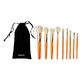 IBRA Makeup Fresh, set de pinceles profesionales, 9 pcs.
