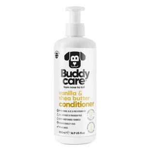 Buddycare, conditionneur pour chiens, vanille et beurre de karité, 500 ml