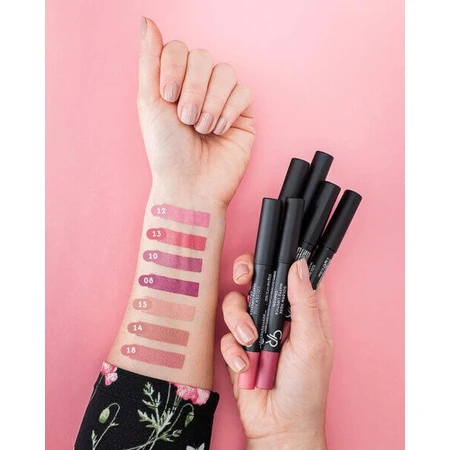 Golden Rose Matte Crayon Lipstick, matowa pomadka w kredce, 27, 3,5 g: ceny i cechy