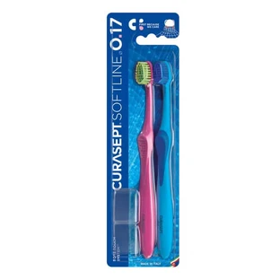 Curasept Medium 017 Duopack, brosse à dents, 2 pcs.