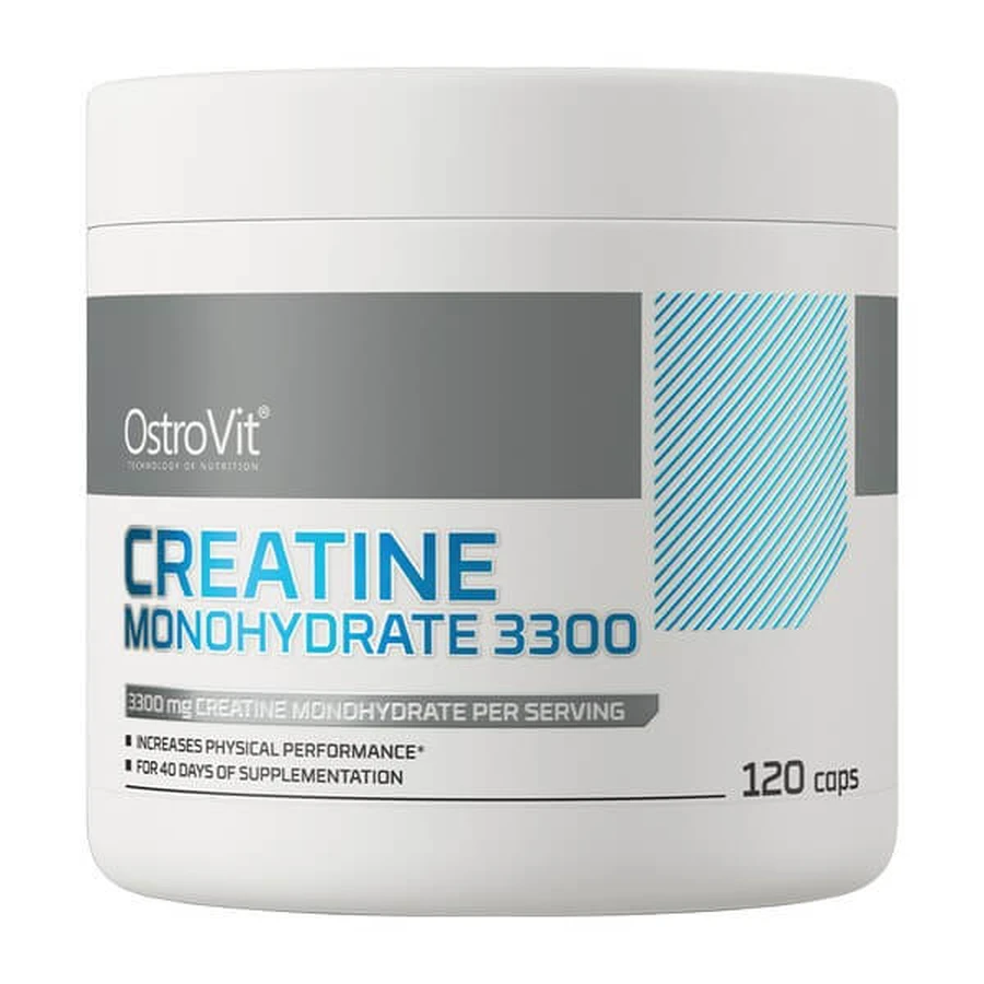 OstroVit Creatine Monohydraat 3300, capsules, 120 st.