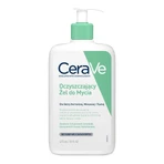 Set CeraVe, gel de curățare pentru ten normal până la gras, 473 ml + pachet de reumplere, 473 ml