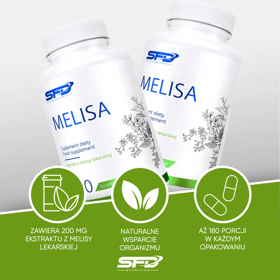 SFD Melissa, comprimés, 180 pcs.