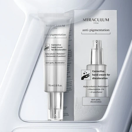 Miraculum Anti-Pigmentatie, handcrème om verkleuringen te corrigeren, 75 ml