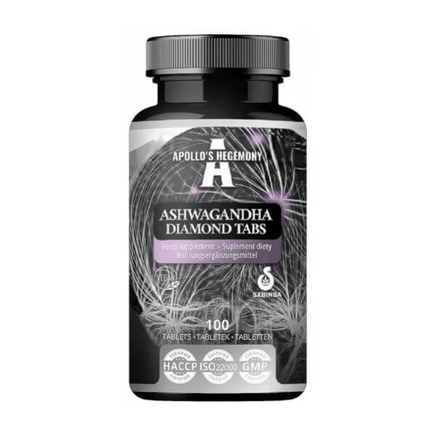 Apollo's Hegemony Ashwagandha Diamond, comprimés, 100 pcs.