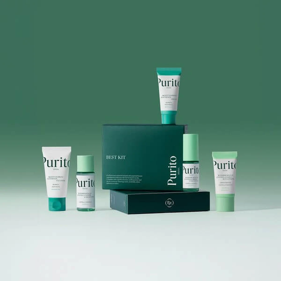 Purito Seoul Best Kit, kit da viaggio per la cura del viso, 1 pz.