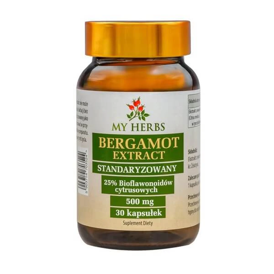 My Herbs Bergamot extract, capsules, 30 st.