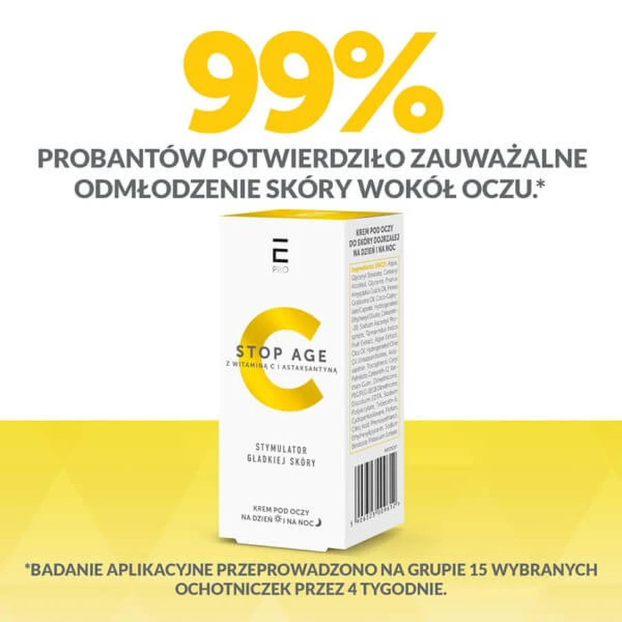 Enilome Pro Stop Age, crème pour les yeux, 15 ml