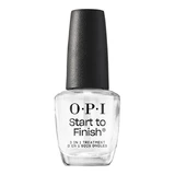 OPI Start to Finish Tratamiento 3 en 1, Tratamiento 3 en 1, NTT70, 15 ml