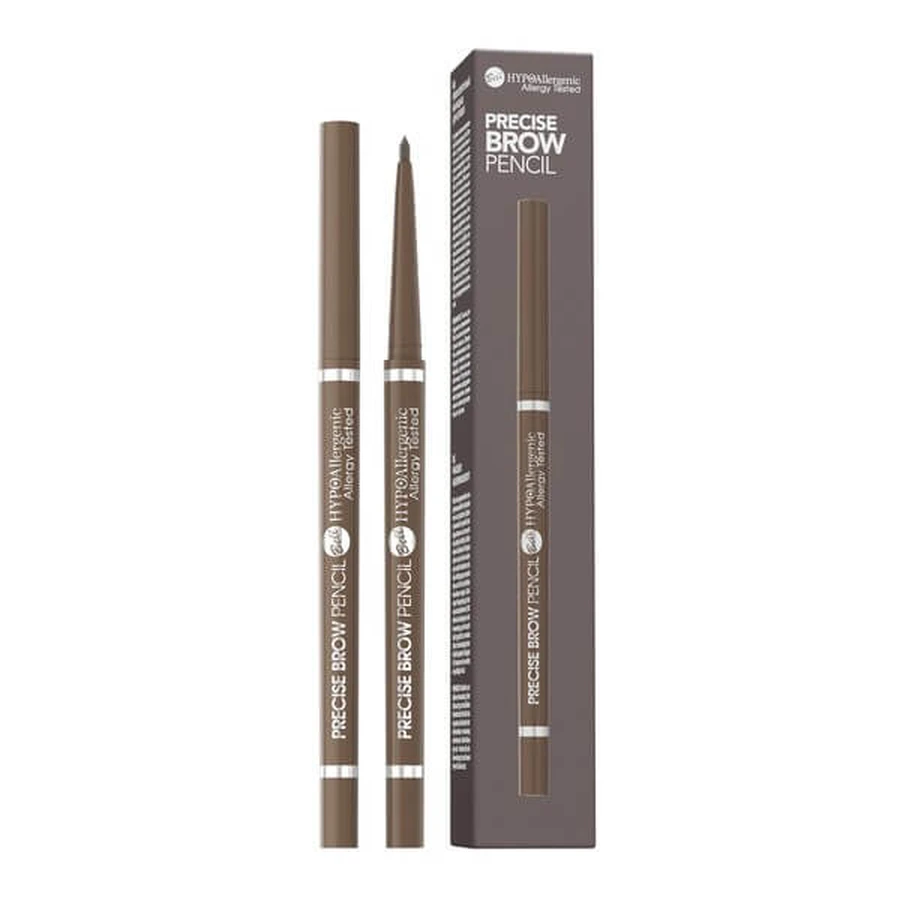 Bell Hypoallergen Precise Brow Pencil, Präzisions-Augenbrauenstift, 02, 0,07 g