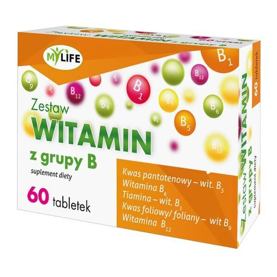 MyLife Set de vitamine B, tablete, 60 buc.