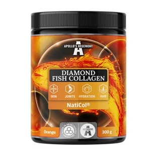 Apollo's Hegemony Diamond Colagen de pește, pulbere, aromă de portocale, 300 g